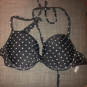 Aerie polka dot 34A swimsuit top